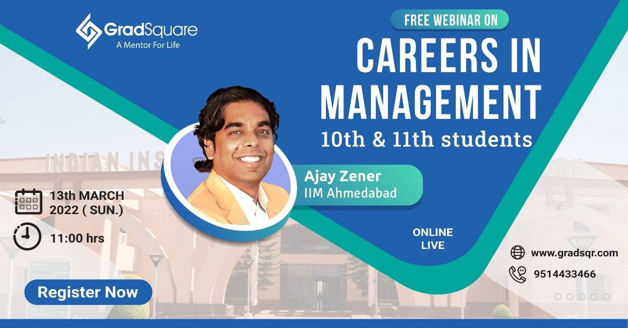 Free Webinar on Careers in Management After 12th