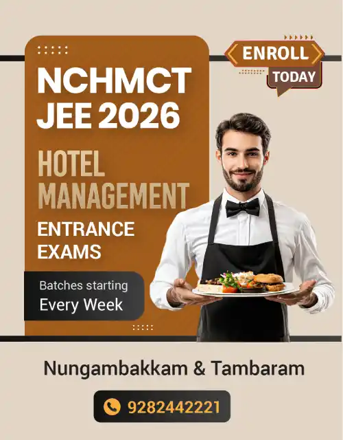 NCHM JEE Online Coaching - Hotel Management