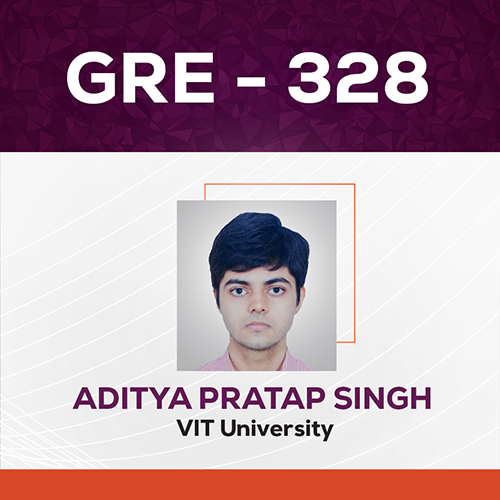GradSquare GRE Results Aditya Pratap Singh GRE Score 328