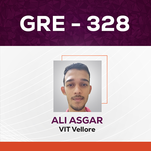 GradSquare GRE Results Ali Asgar GRE Score 328