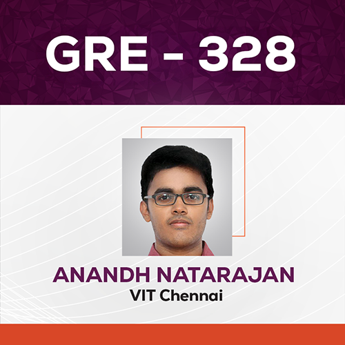 GradSquare GRE Results Anandh Natarajan GRE Score 328