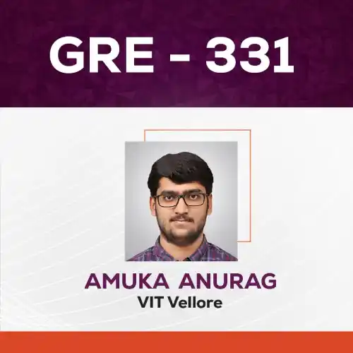 GradSquare GRE Results Amuka Anurag GRE Score 331