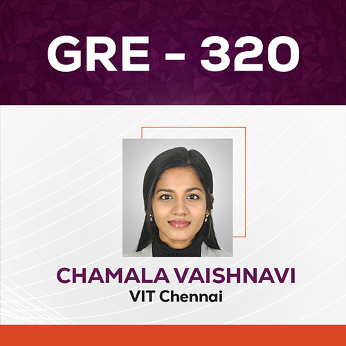 GradSquare GRE Results Chamala Vaishnavi GRE Score 320