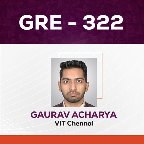 GradSquare GRE Results Gaurav Acharya GRE Score 322