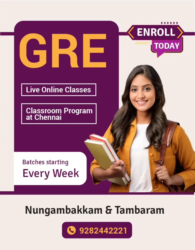 Live Online GRE Coaching