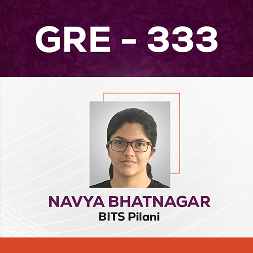 GradSquare GRE Results Navya Bhatnagar GRE Score 333
