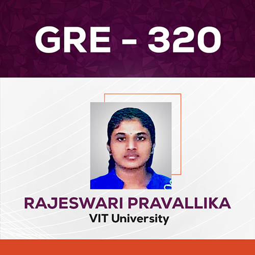GradSquare GRE Results Rajeswari Pravallika GRE Score 320