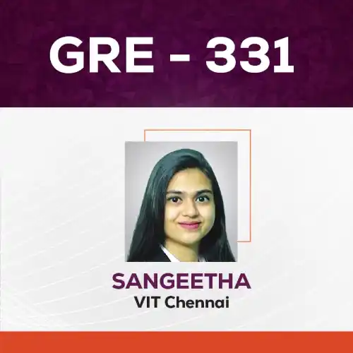 GradSquare GRE Results Sangeetha GRE Score 331