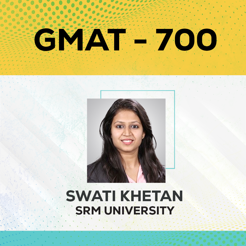 Live Online GMAT Coaching Result Swati Khetan Score 700