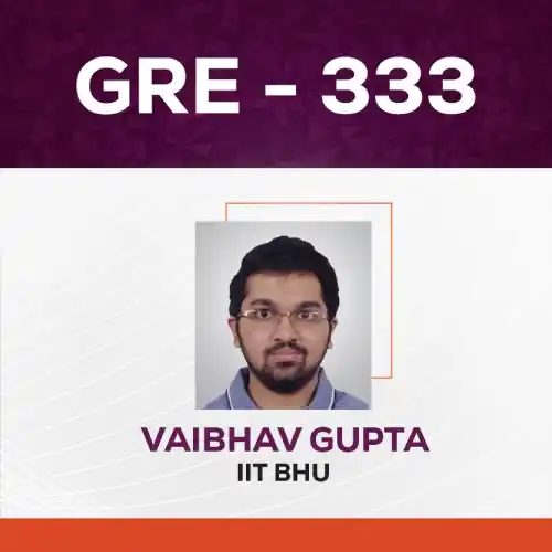 GradSquare GRE Results Vaibhav Gupta GRE Score 333