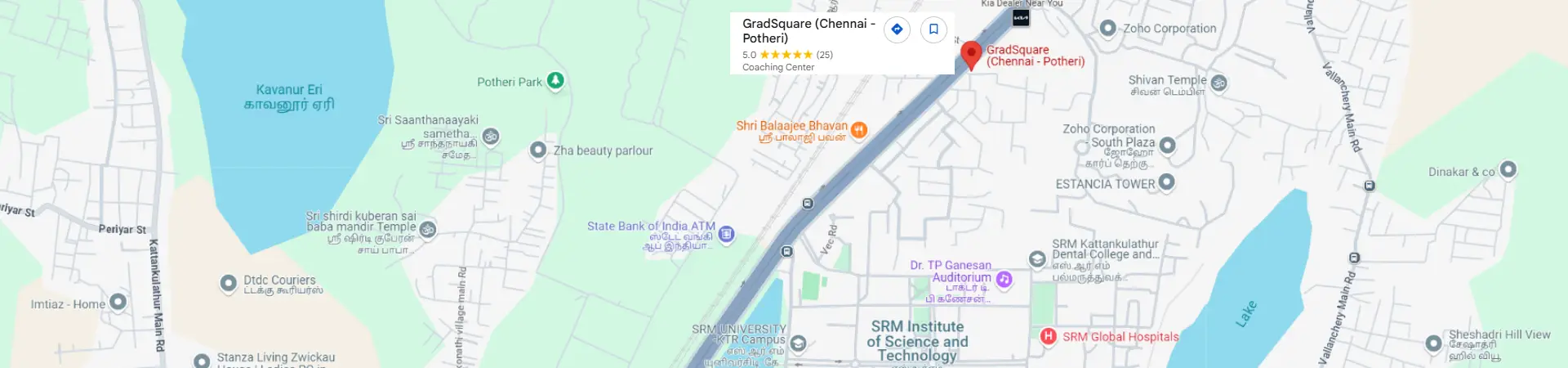 Best CAT Coaching in Potheri - Near SRM University