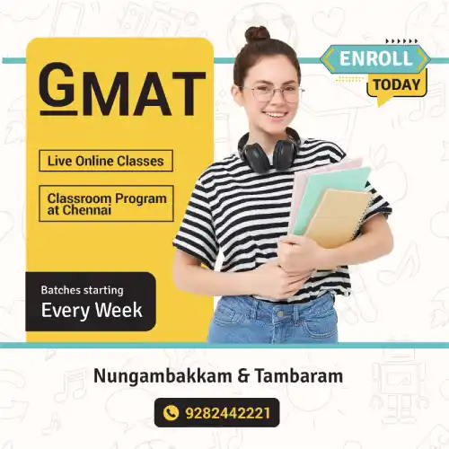 GMAT Live Online Classes - Chennai