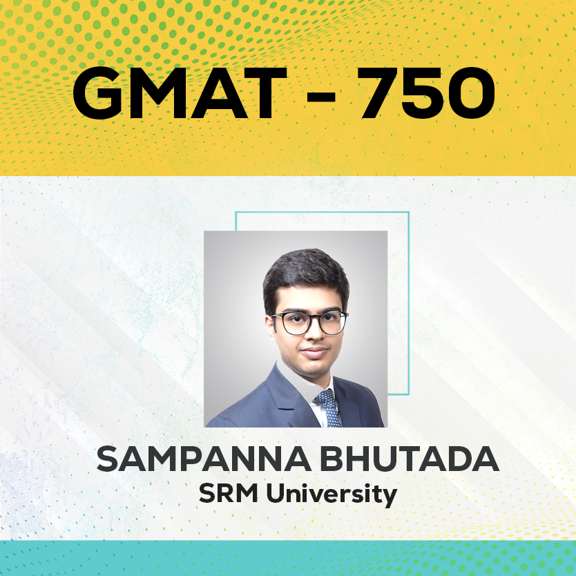 Live Online GMAT Coaching Result Sampanna Bhutada Score 750