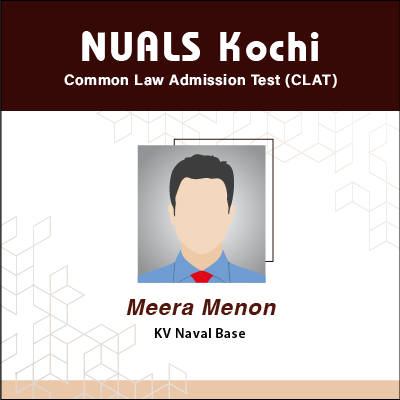 Meera Menon - Law - CLAT Examination Result of GradSquare.