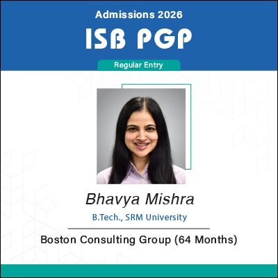 ISB Admissions 2026